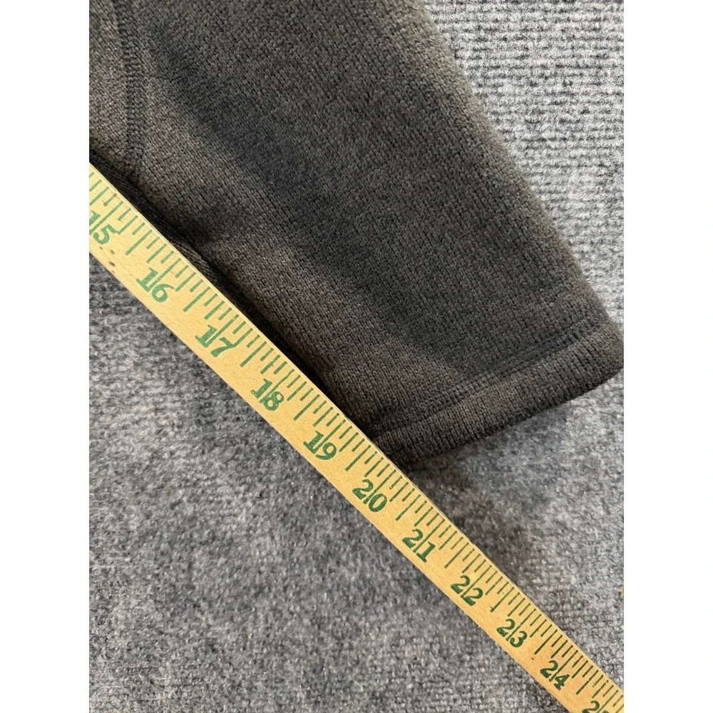 The North Face Mens 1/4 Zip Fleece Pullover Sweater Gray Large L